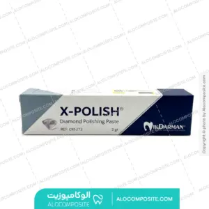 خمیر پالیش الماسه دندانپزشکی نیک درمان مدل X-Polish سرنگ 3 گرمی