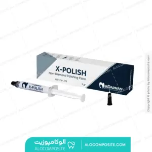 خمیر پالیش الماسه دندانپزشکی نیک درمان مدل X-Polish سرنگ 3 گرمی